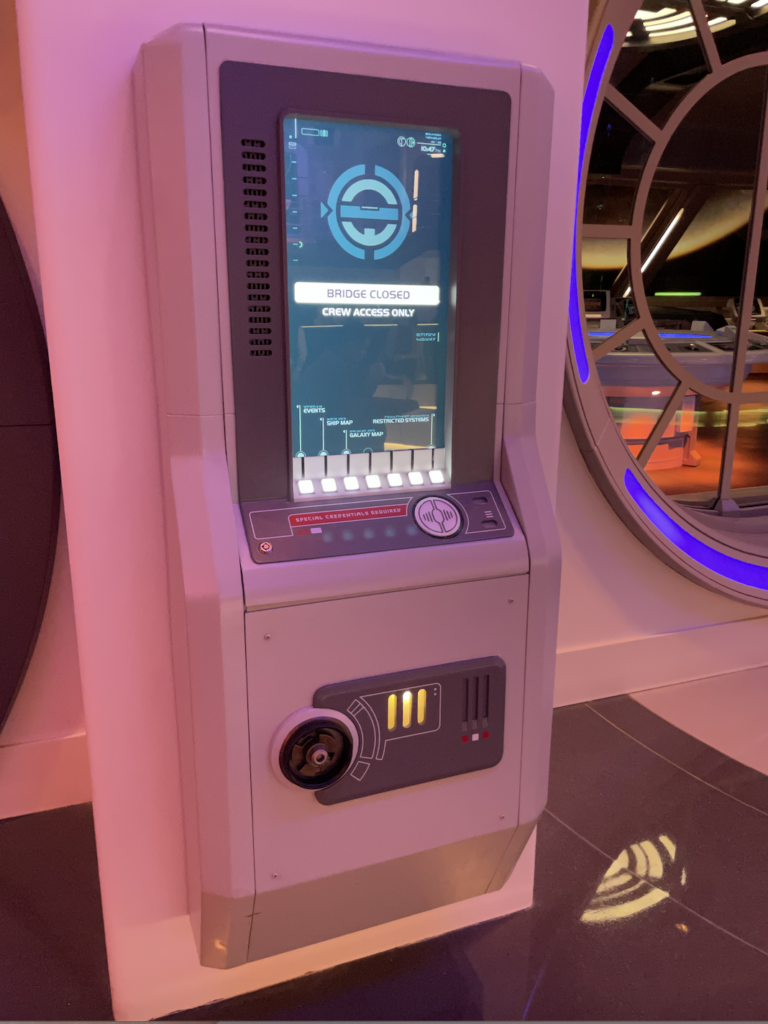 Starcruiser Control Panel for Missions
