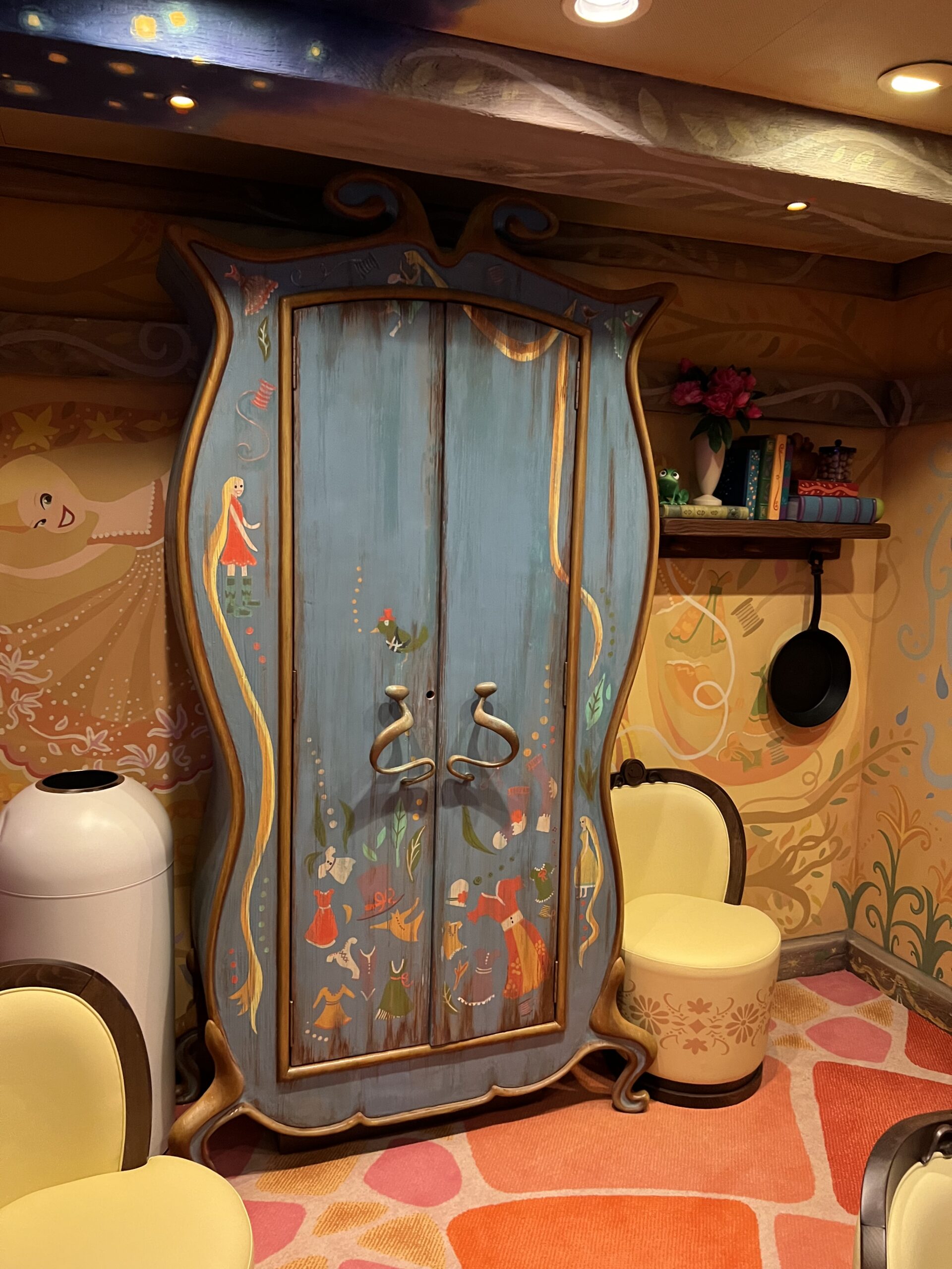 Disney Wish Rapunzel area