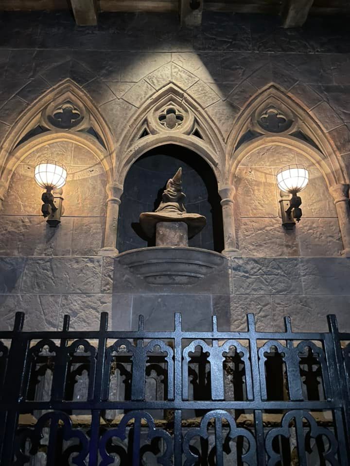 Sorting Hat Photo Opportunities in Hogsmeade