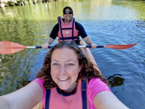 kayaking