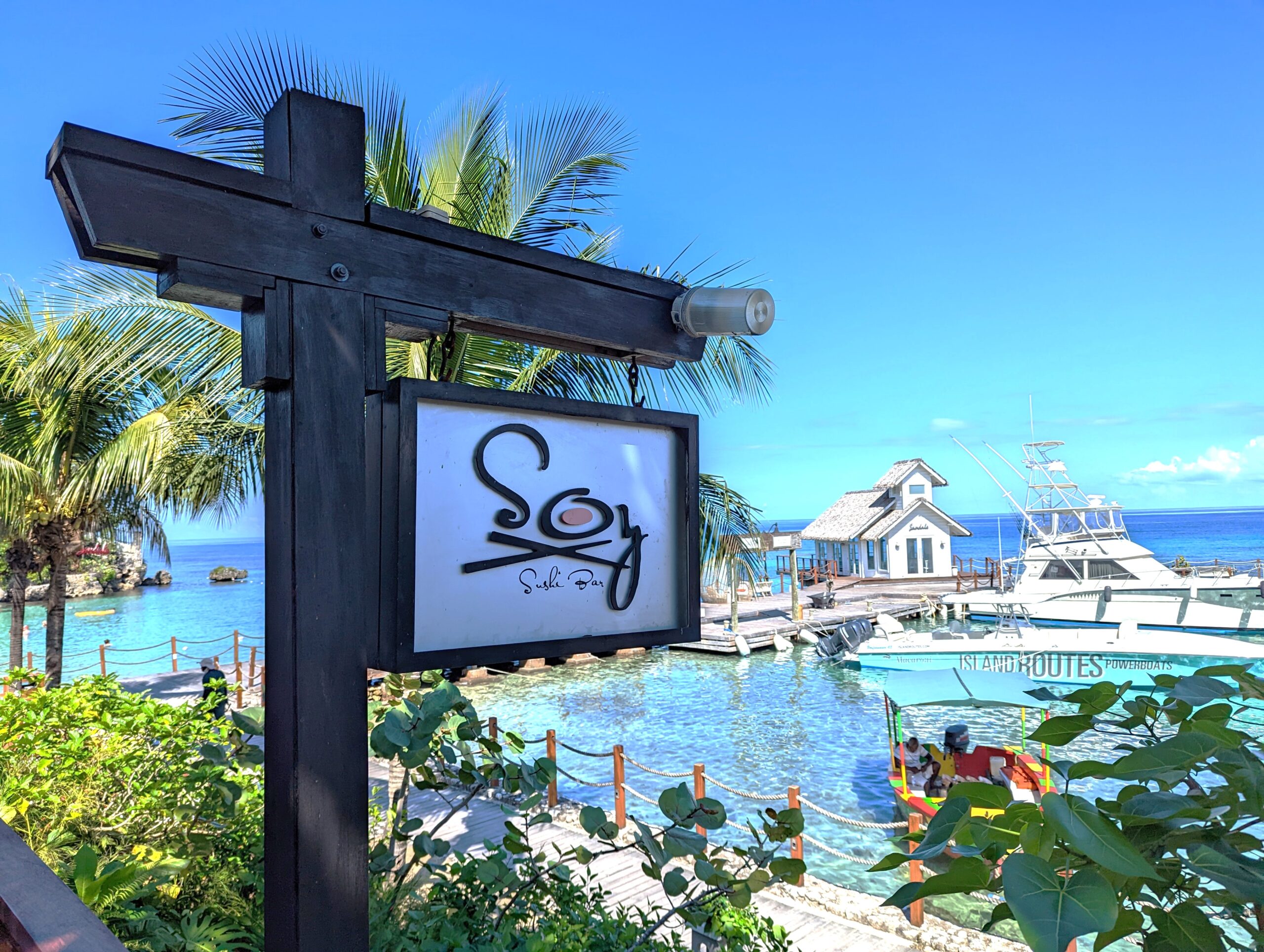 Soy at Sandals