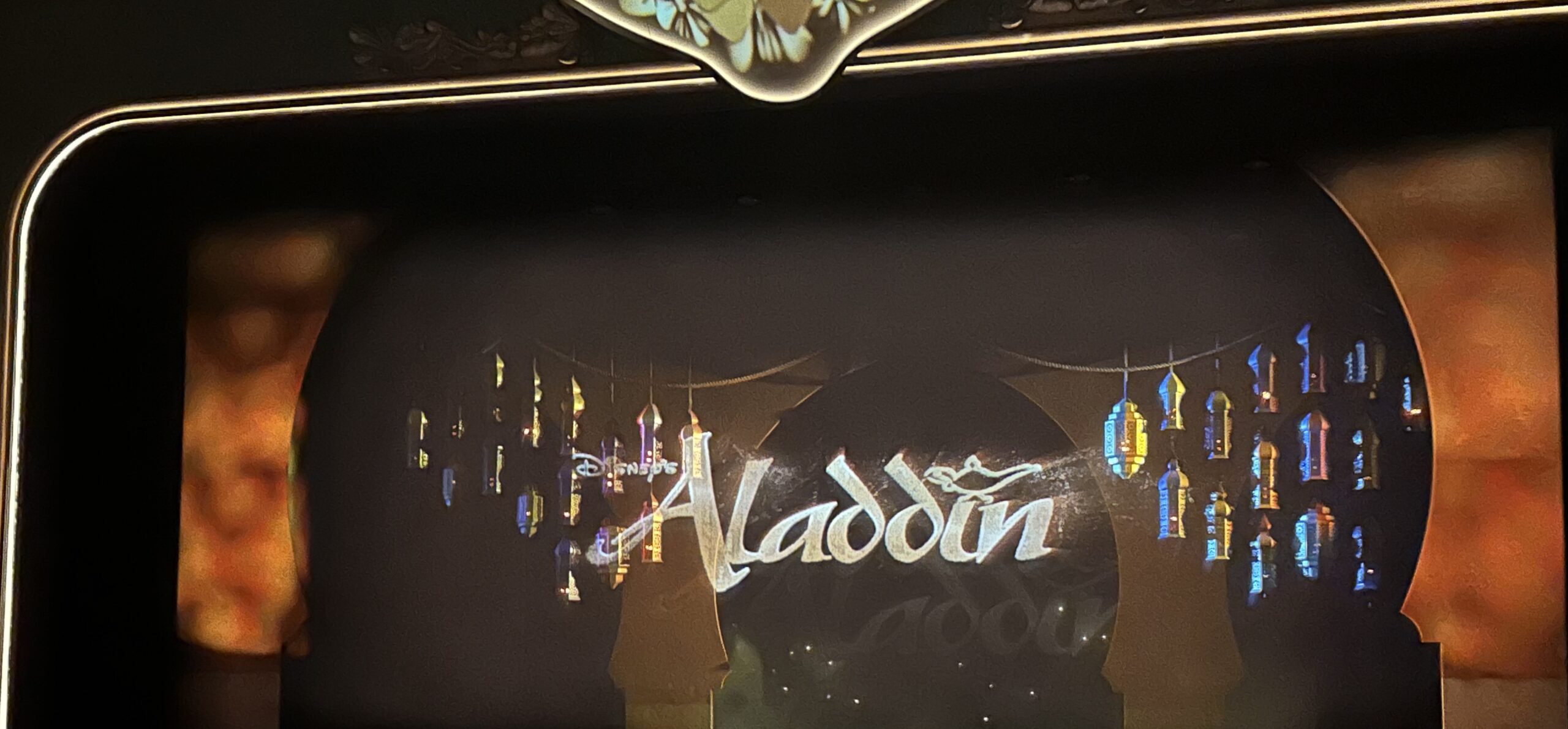 Aladdin Entertainment on the Disney Wish