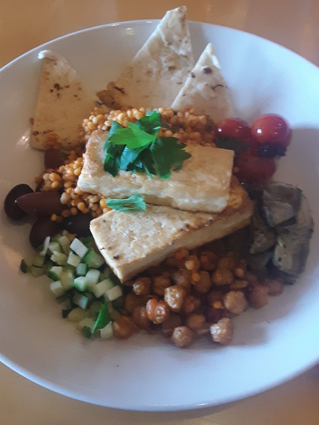 Mythos Souvlaki Couscous Bowl
