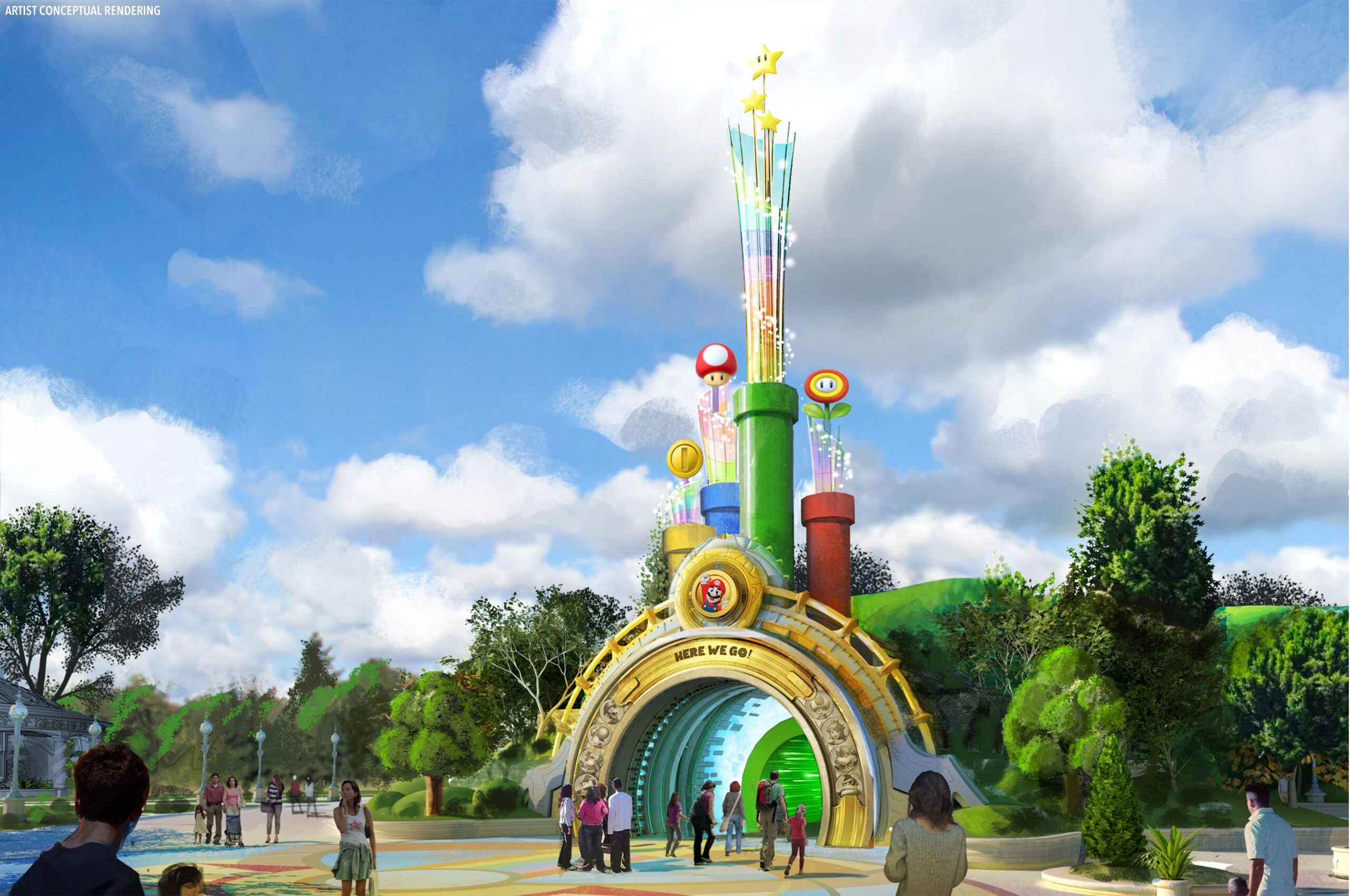 5 Worlds Super Nintendo World Epic Universe