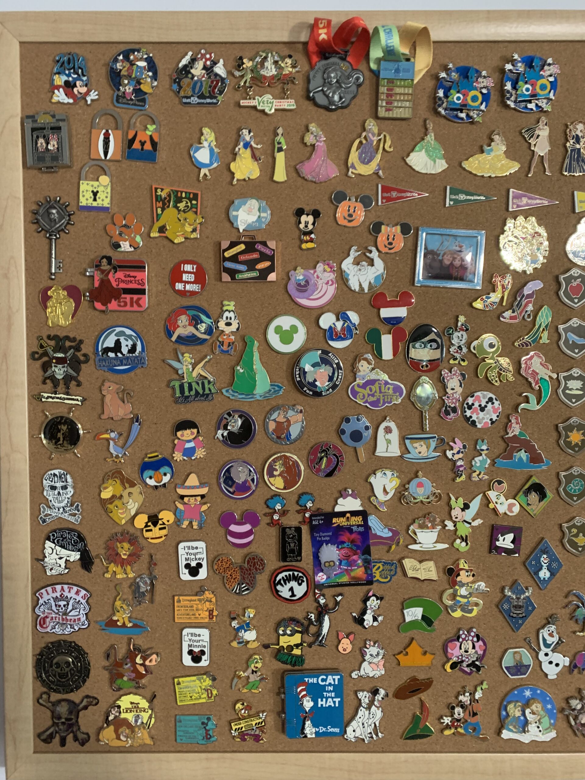 Disney pin trading collection