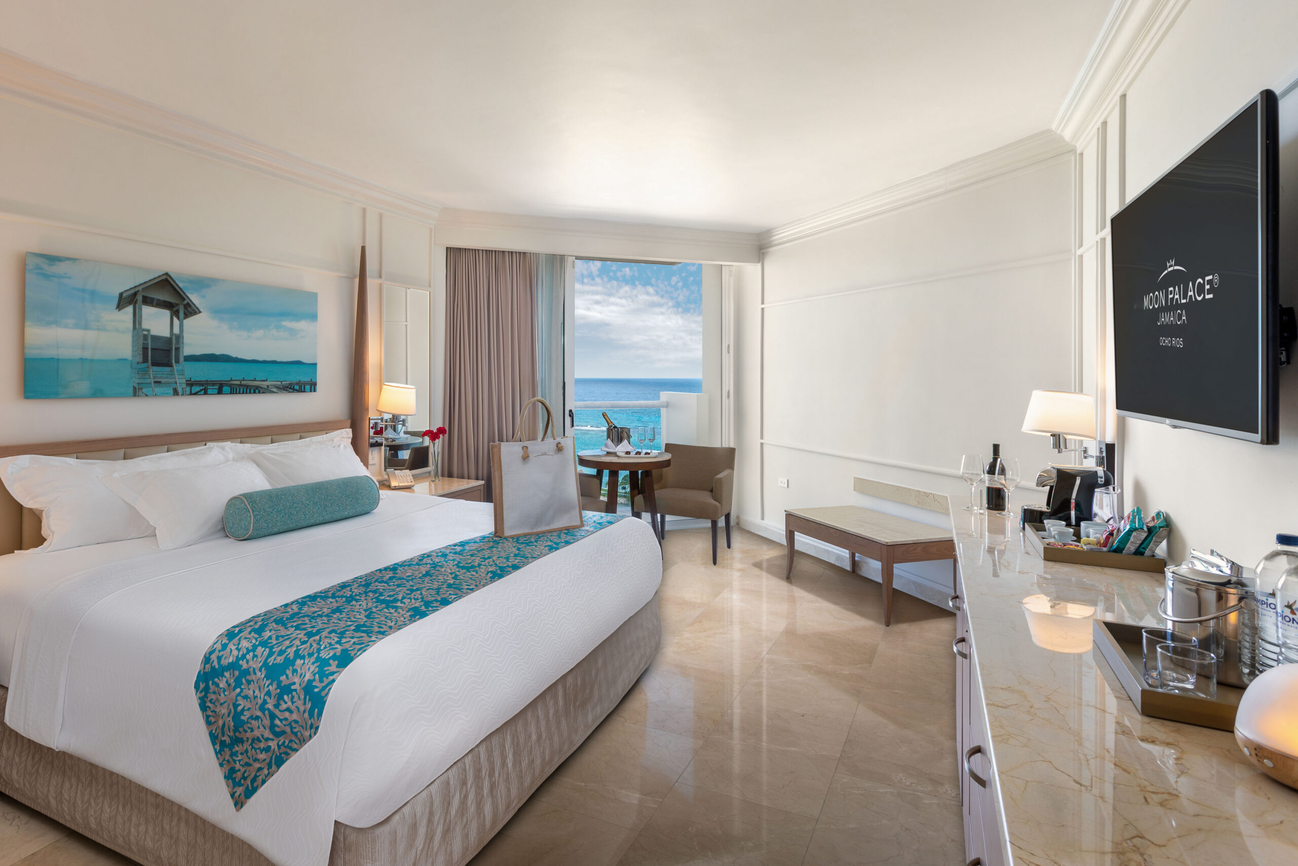 Honeymoon Deluxe Room Types at Moon Palace Jamaica 