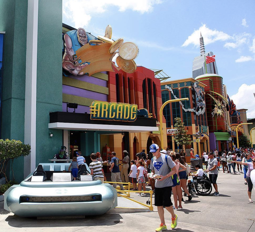 Universal Orlando's Superheroes Marvel Island