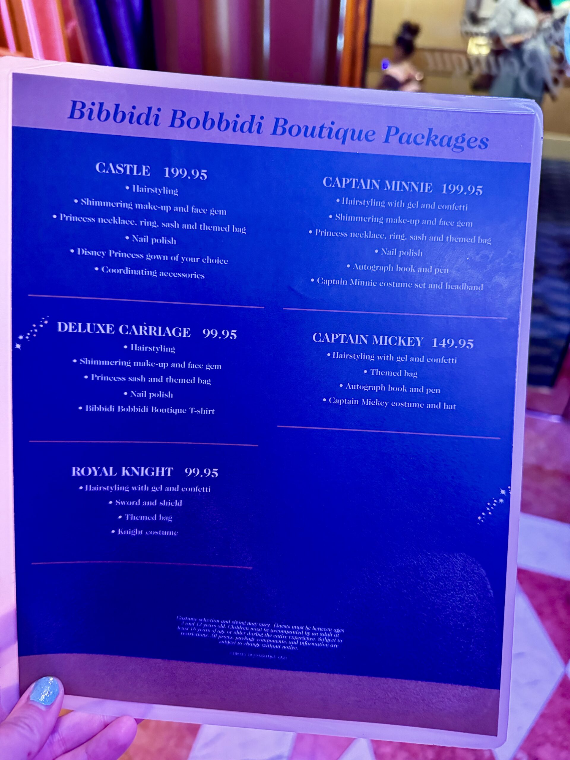 Bibbidi Bobbidi Boutique on Disney Cruise Line Packages