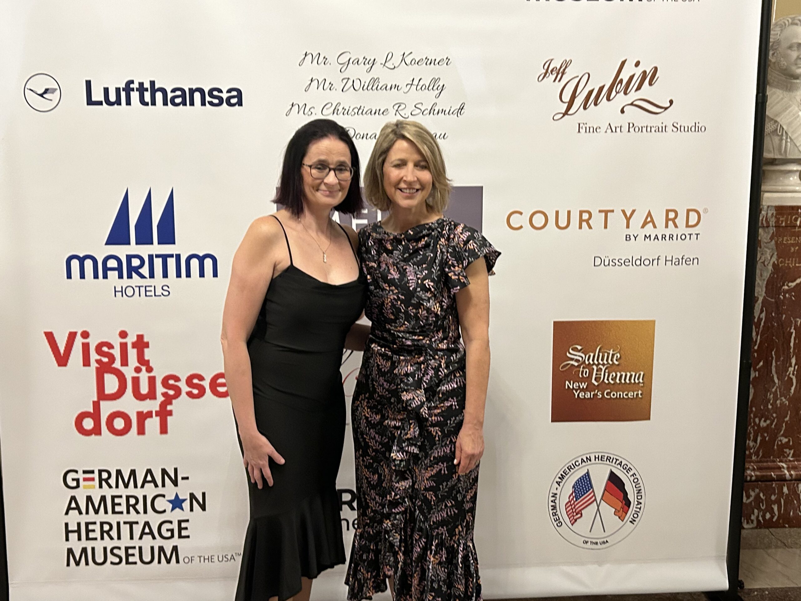Celebrating Samantha Brown with AmaWaterways at the German American Heritage Foundation Gala