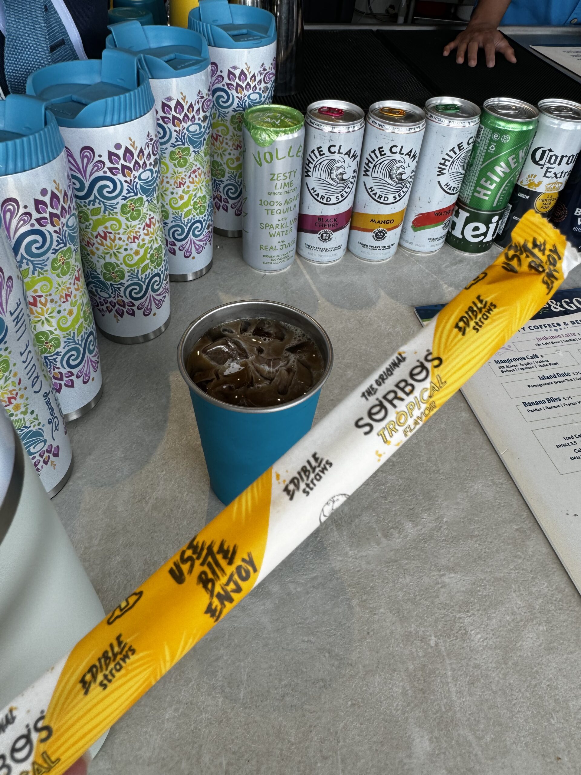Lookout Cay straws