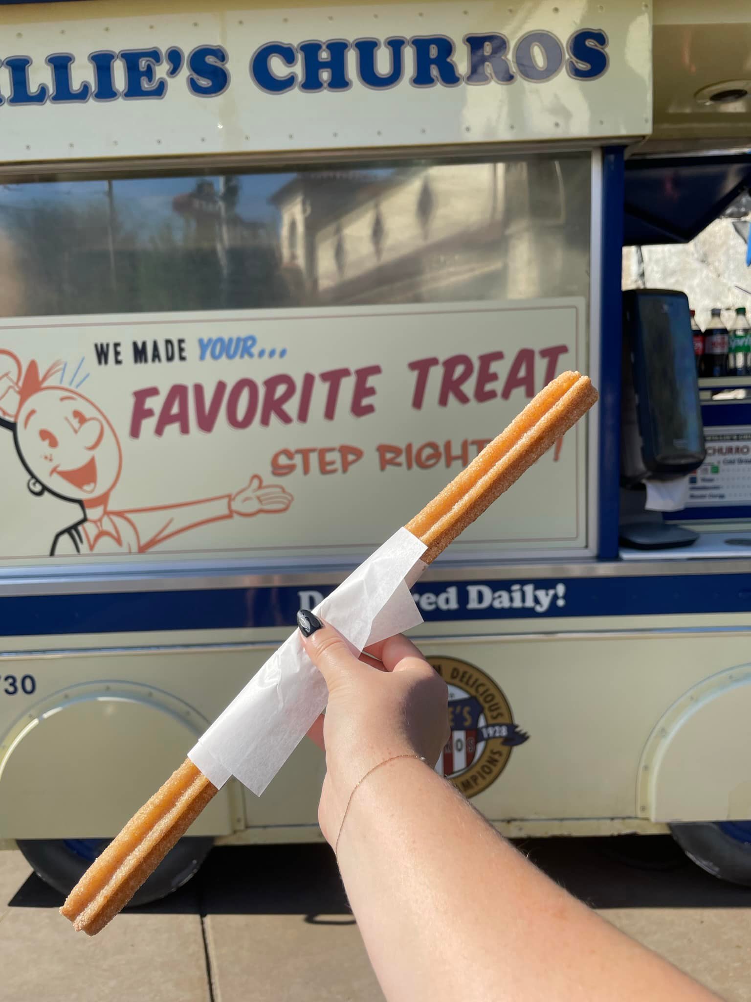 Menus at Festival of the Holidays 2024 at Disneyland Churro
