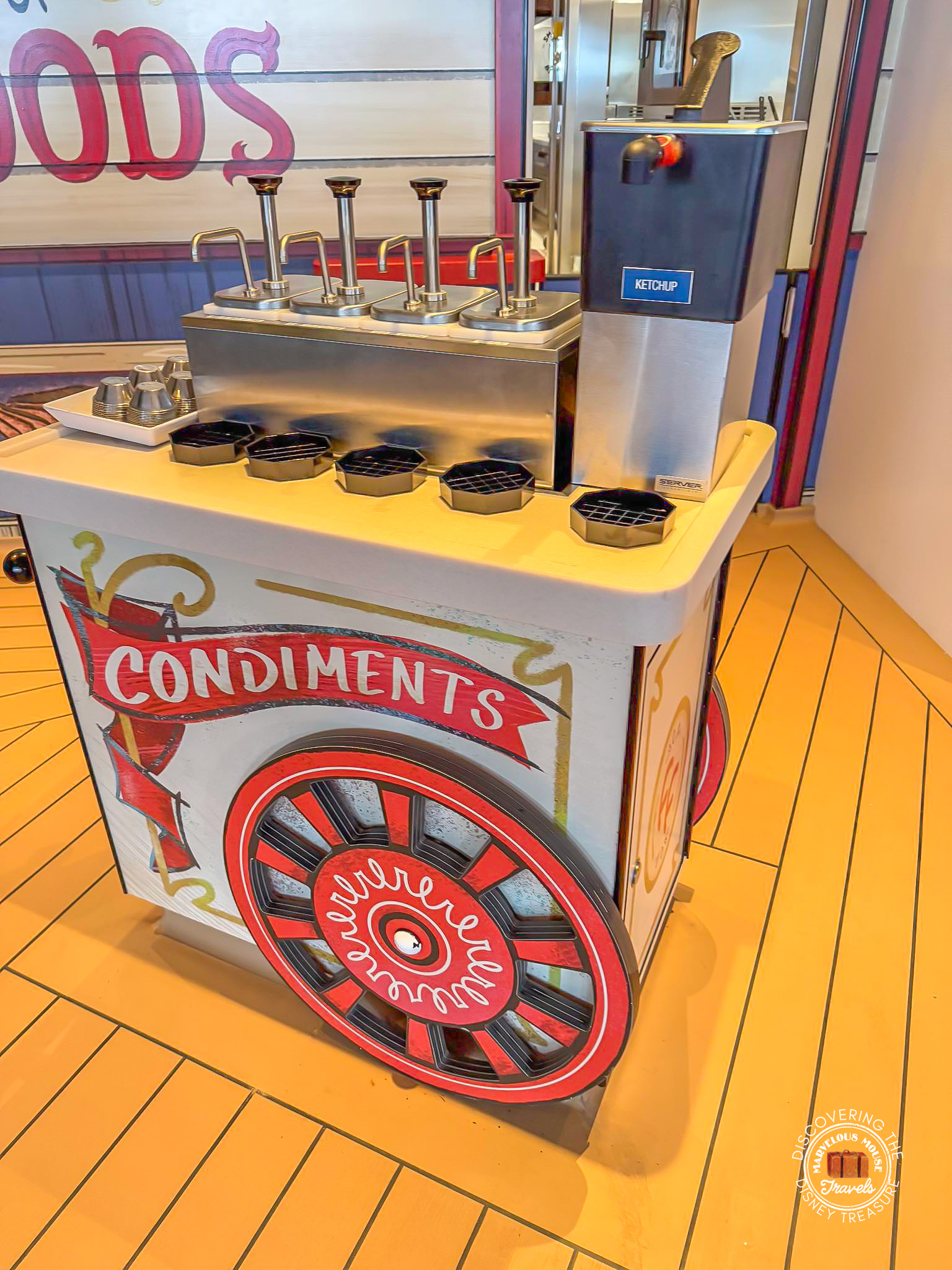 Mickey and Friends Festival of Foods Condiments