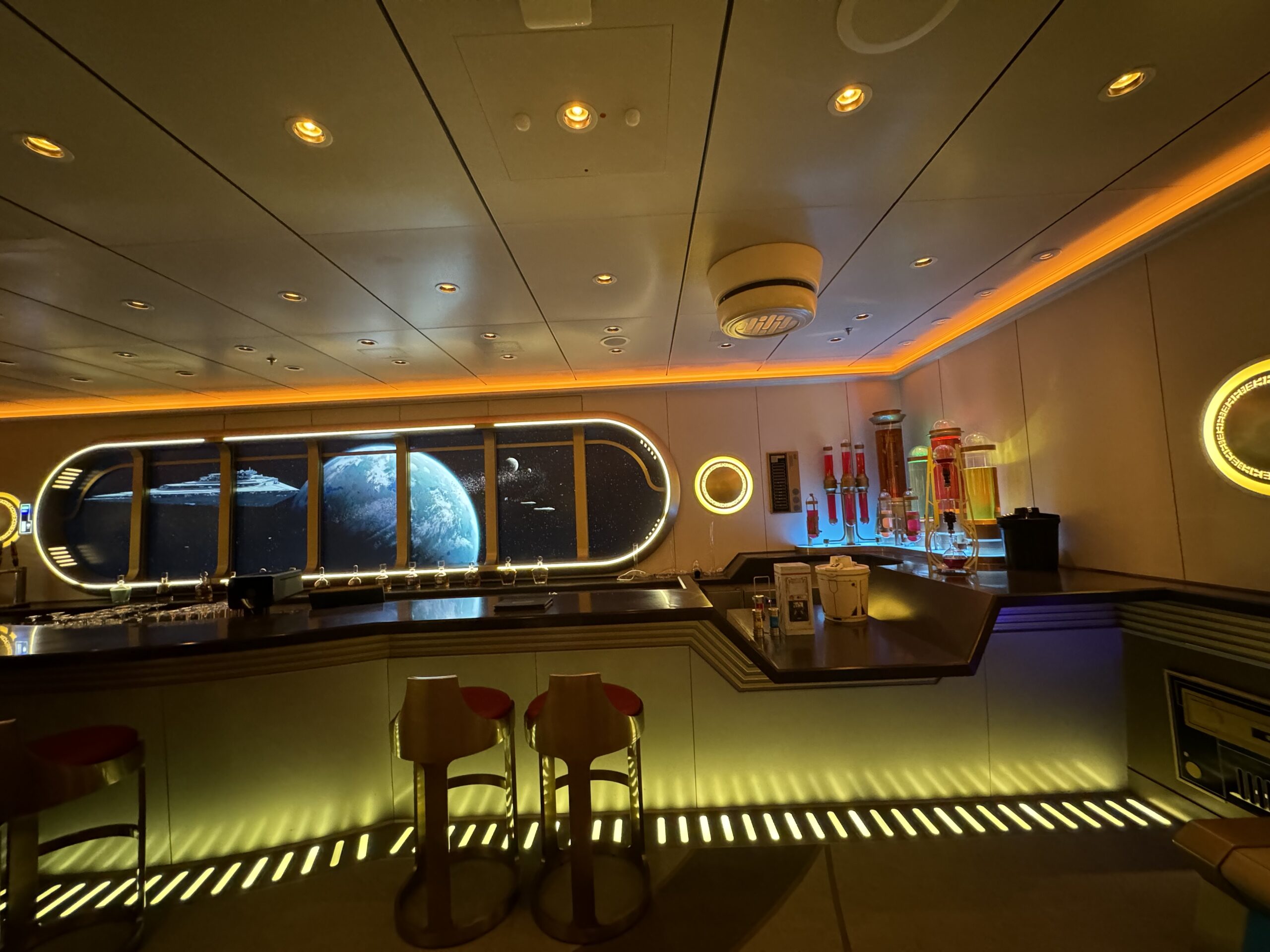 Disney Wish: A Perfect Cruise for Multigenerational Families Hyperspace Lounge