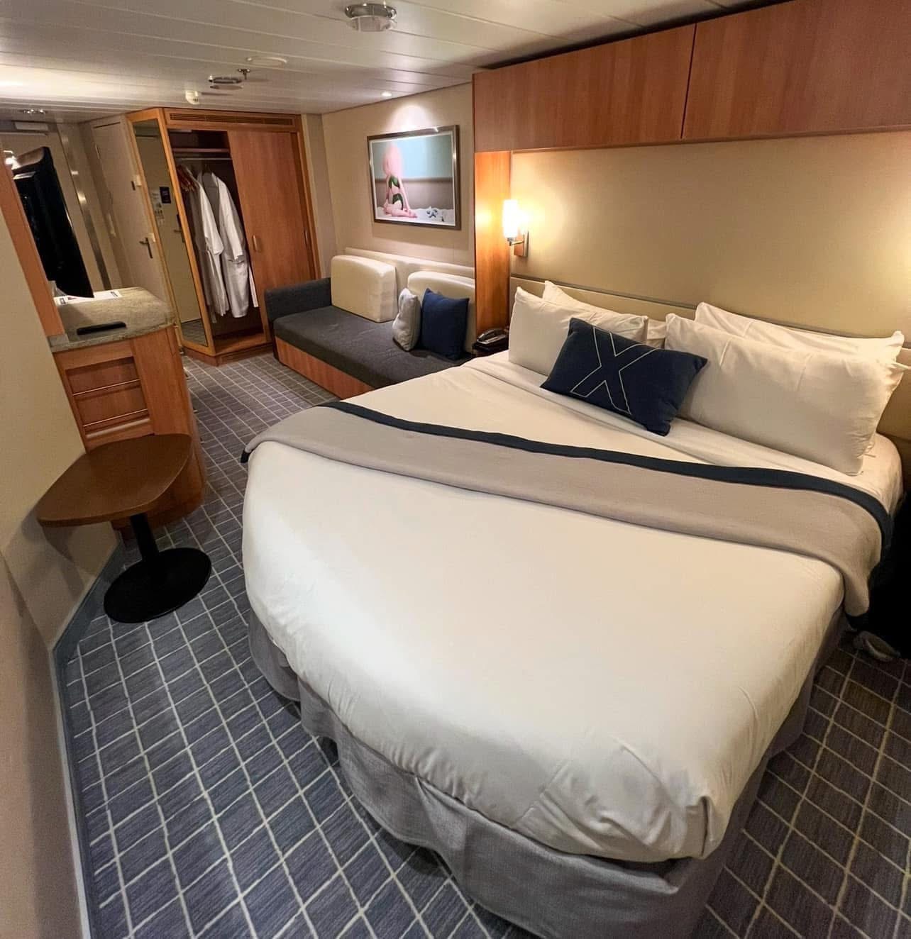 Sailing on the Celebrity Equinox prime inside stateroom